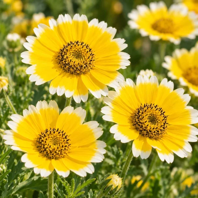 Layia Elegans Tidy Tips : photo d’illustration