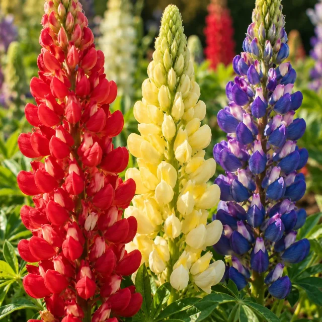Lupin polyphylle hybride de Russell : photo d’illustration