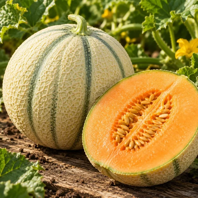 Melon Charentais Stellio F1 : photo d’illustration