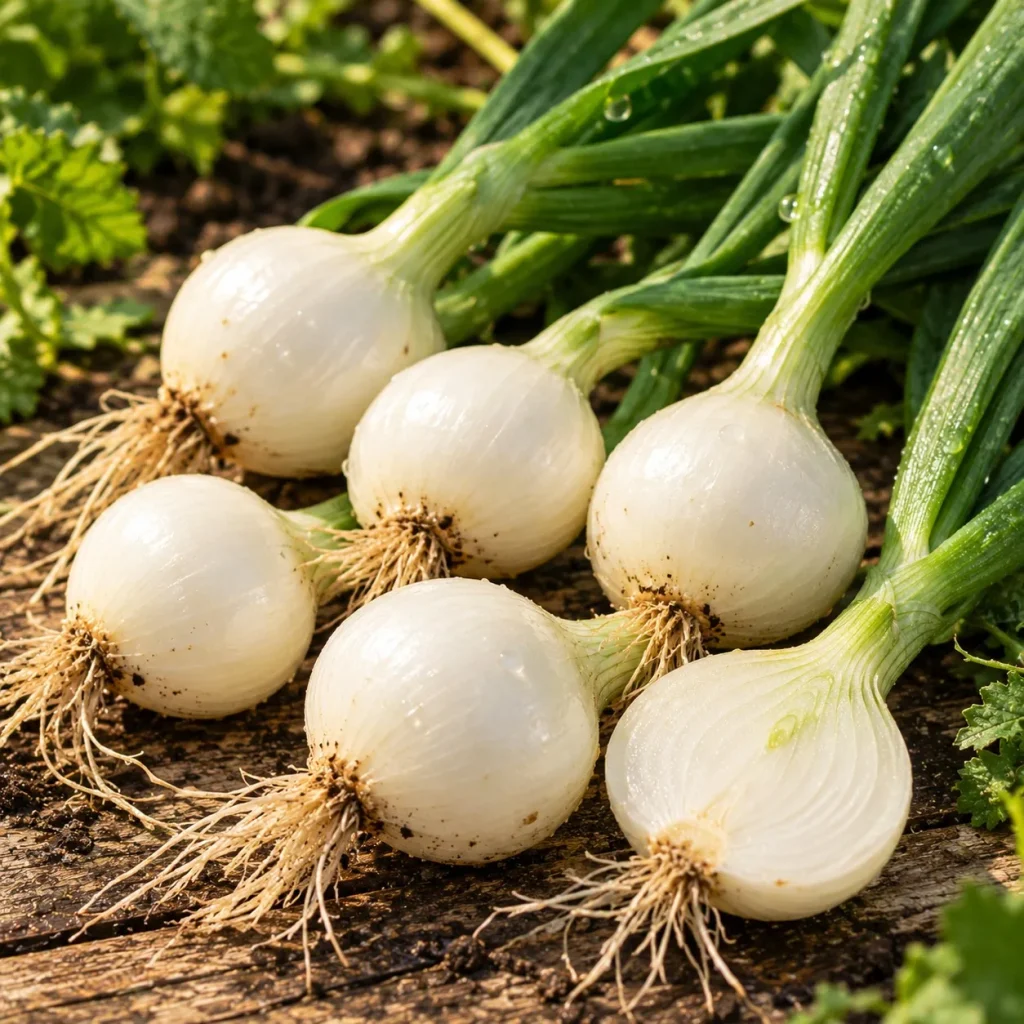 Oignon blanc de la Reine « Spécial vinaigre » : photo d’illustration