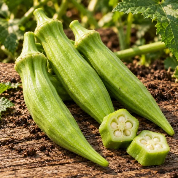 Okra, gombo Clemson Spineless