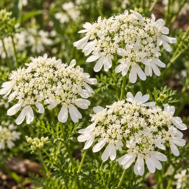 Orlaya grandiflora White Finch : photo d’illustration
