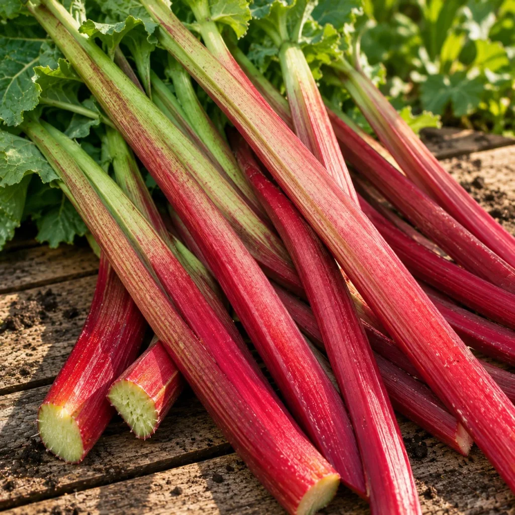 Rhubarbe Victoria : photo d’illustration