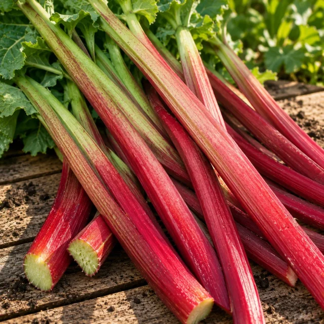 Rhubarbe Victoria : photo d’illustration