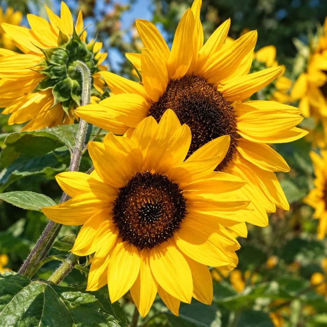 Soleil cœur noir : photo d’illustration