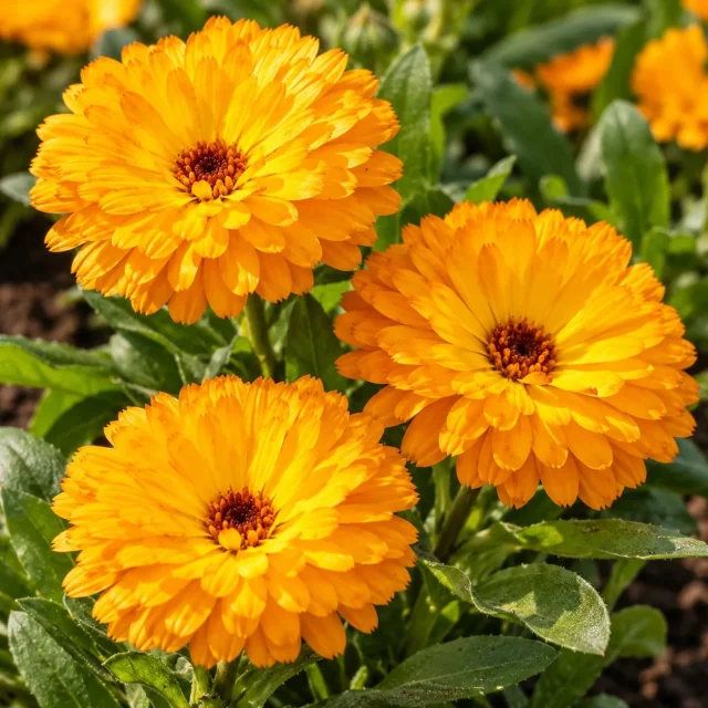 Souci Ball’s Orange double : photo d’illustration