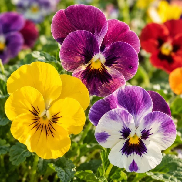 Viola Cornuta en mélange