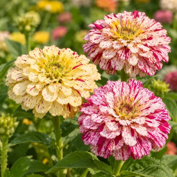 Zinnia Peppermint