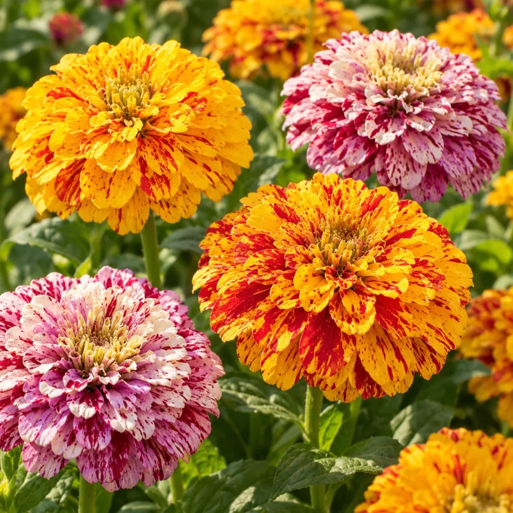 Zinnia Pop Art : photo d’illustration